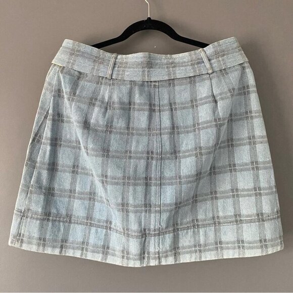 Light Academia Mini Skirt Versatile Tie-Belt Preppy Coquette Collegiate - Picture 7 of 14